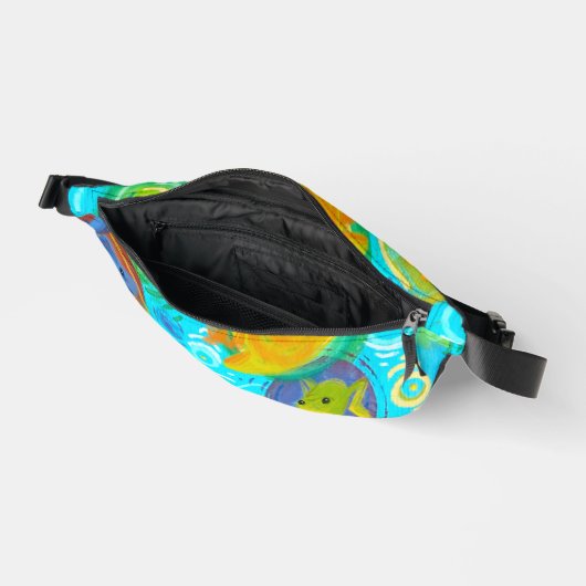 Rainbow Frogs Fanny Pack ファニーパック (見開き)