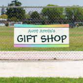 Rainbow Gift Shop Banner 横断幕 (インサイチュ)