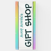 Rainbow Gift Shop Banner 横断幕 (縦)