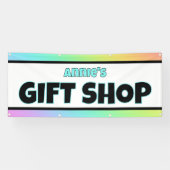 Rainbow Gift Shop Store Banner 横断幕 (横)