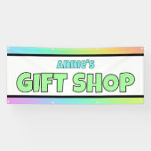 Rainbow Gift Shop Store Banner 横断幕 (横)