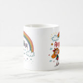 Rainbow Girl Angelika 2 コーヒーマグカップ (中央)
