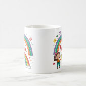 Rainbow Girl Helena 1 コーヒーマグカップ (中央)