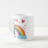 Rainbow Girl Helena 2 コーヒーマグカップ (正面左)