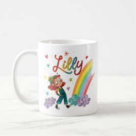 Rainbow Girl Lilly 1 コーヒーマグカップ