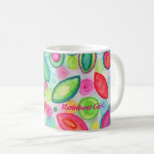 Rainbow Girl Mug コーヒーマグカップ (正面右)