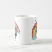 Rainbow Girl Vanessa 2 コーヒーマグカップ (中央)