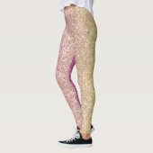 Rainbow Glitter  レギンス (左)
