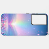 Rainbow Glow Fantasy Phone Case Samsung Galaxyケース (左側面)