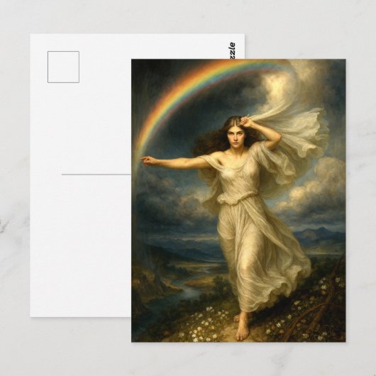 Rainbow Goddess Iris ポストカード (正面/裏面)