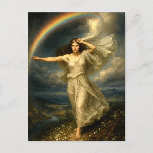 Rainbow Goddess Iris ポストカード (正面)