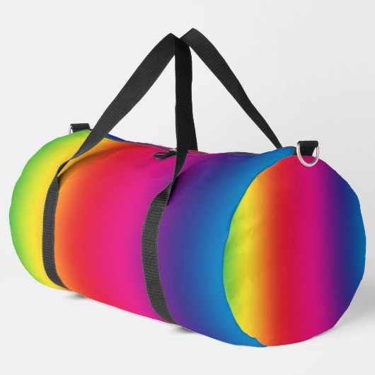 Rainbow Gradient ダッフルバッグ (左コーナー)