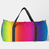 Rainbow Gradient ダッフルバッグ (正面)