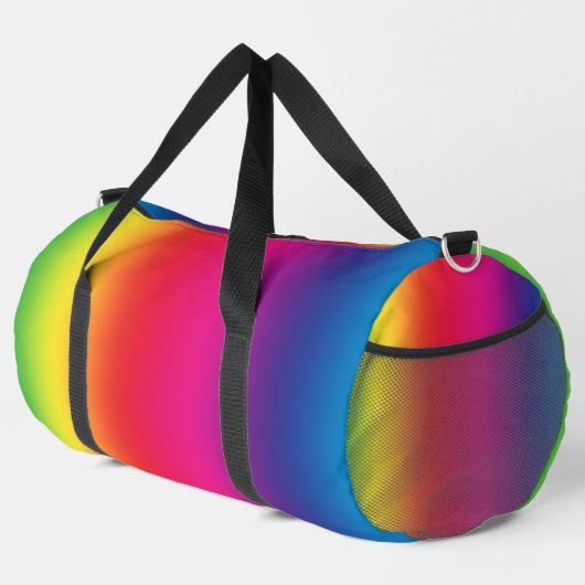 Rainbow Gradient ダッフルバッグ (右コーナー)