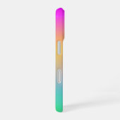 Rainbow Gradient Colorful iPhone 16ケース (右側面)