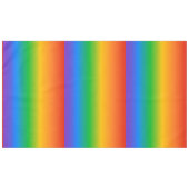 Rainbow gradient colors テーブルクロス (正面(横))