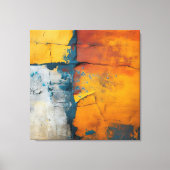 Rainbow Granite Canvas Art キャンバスプリント (正面)