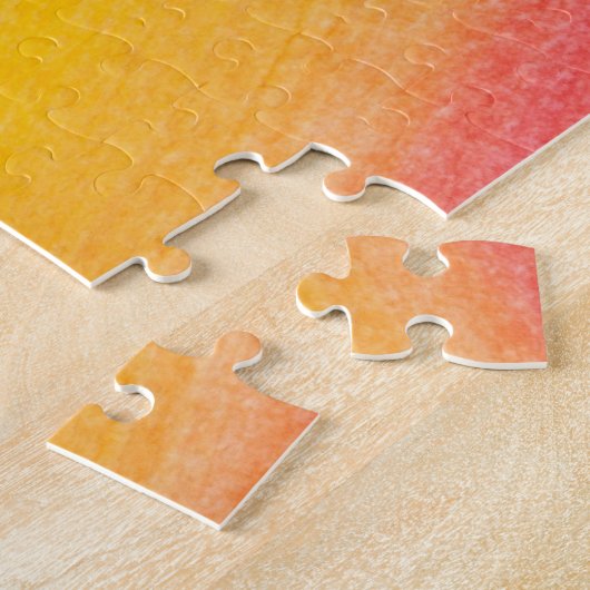 Rainbow Gymnastics Beam Personalized  ジグソーパズル (側面)