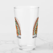 Rainbow Halloween Vibes Camper/ Trailer タンブラーグラス (左)