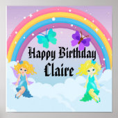 Rainbow Happy Birthday  ポスター (正面)