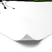 rainbow heart ポスター (角)