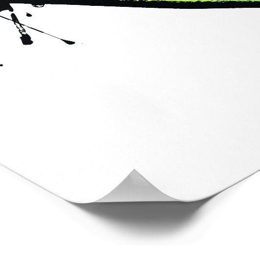 rainbow heart ポスター (角)