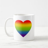 Rainbow Heart Mug コーヒーマグカップ (左)