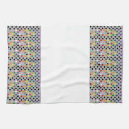 Rainbow Hearts キッチンタオル