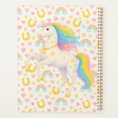 Rainbow Horses Planner for Kids — Cooper & Cody, C プランナー手帳 (裏面)