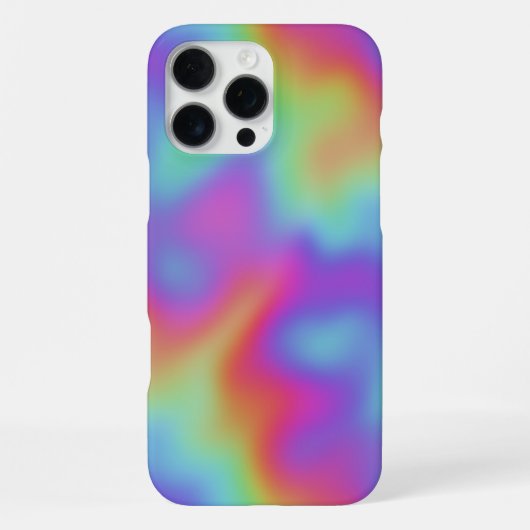 rainbow hypercolor neo : iPhoneケース (裏面)