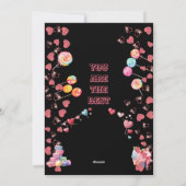 Rainbow In Classroom CandyハートValentines Kids シーズンカード (裏面)