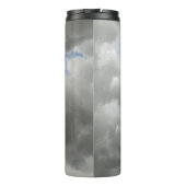 Rainbow in Storm Clouds Sky Grayカスタマイズ可能 タンブラー (裏面)
