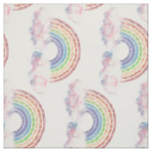 Rainbow in the Cloud抽象芸術 ファブリック (見本)