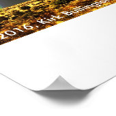 Rainbow in the Namibian Desert ポスター (角)