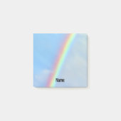 Rainbow in the Sky Personal Post It Note Pad ポストイット (正面)