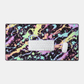 rainbow ink splash extreme : デスクマット (キーボード&マウス)