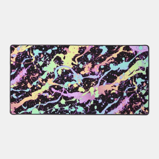 rainbow ink splash extreme : デスクマット (正面)