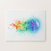 Rainbow jellyfish ジグソーパズル (横)
