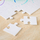 Rainbow jellyfish ジグソーパズル (側面)