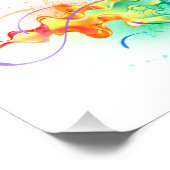 Rainbow jellyfish フォトプリント            (角)