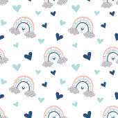 Rainbow Kids Towels Pastel Boho Birthday Look バスタオルセット