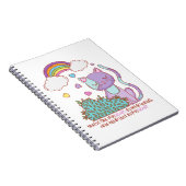 Rainbow Kitten Notebook + Quote ノートブック (右側)