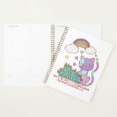 Rainbow Kitten Surprise Heart Lyric Quote Planner プランナー手帳 (ディスプレー)