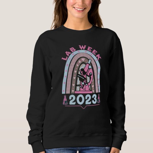 Rainbow Lab Week 2023ラボテックテクノロジーズ スウェットシャツ (正面)