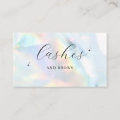  Rainbow Lash & Brow Business Card | Ed 名刺 (正面)