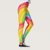 RAINBOW LEGGINGS YOGA PANTS レギンス (右)