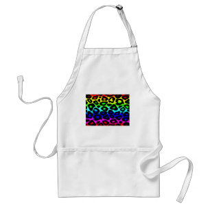 rainbow_leopard_プリント変更 スタンダードエプロン