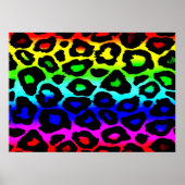 rainbow_leopard_プリント変更 ポスター (正面)