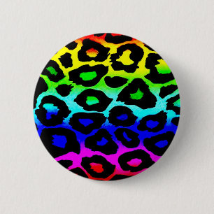 rainbow_leopard_プリント変更 缶バッジ