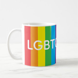 Rainbow "LGBTQIAPN+" Mug コーヒーマグカップ